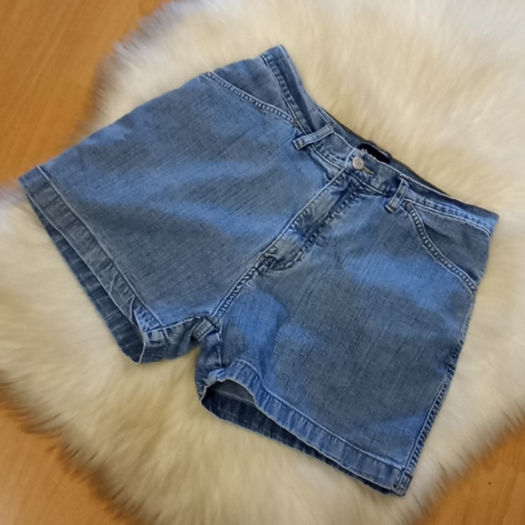 PBX Basics Vintage Denim Shorts - Picture 2 of 10